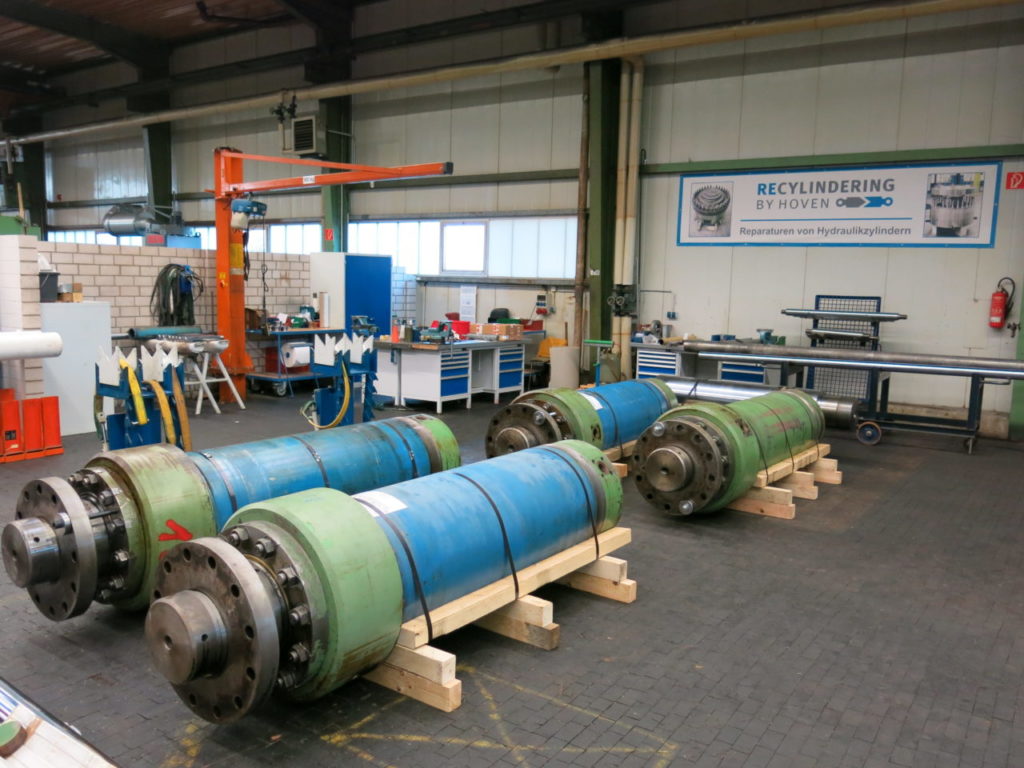 Recylindering – Press cylinders for repair...